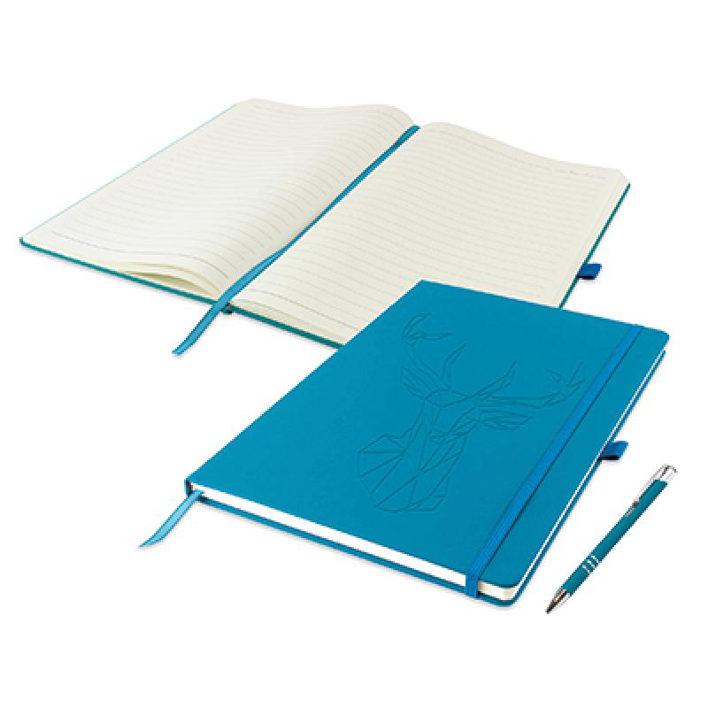 Image of Dunn A4 Lined Soft Touch Notebook